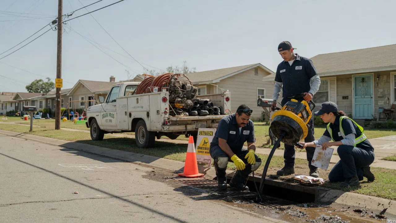 Drain Cleaning in Grandview, TX near me